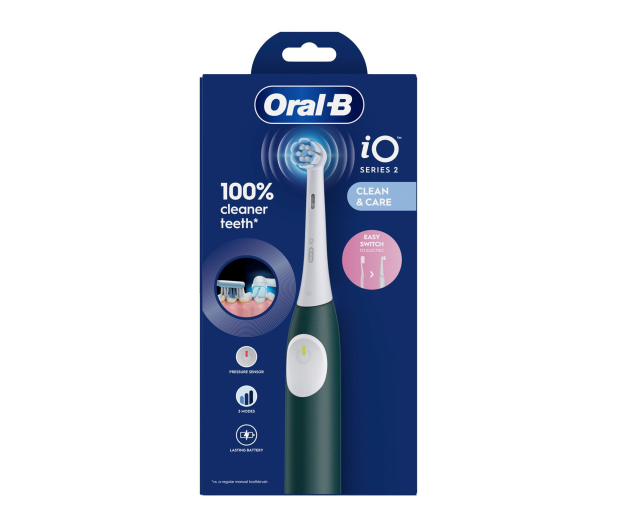 Oral-B Szczoteczka magnetyczna iO2 (zielona) - 1519316 - zdjęcie 3